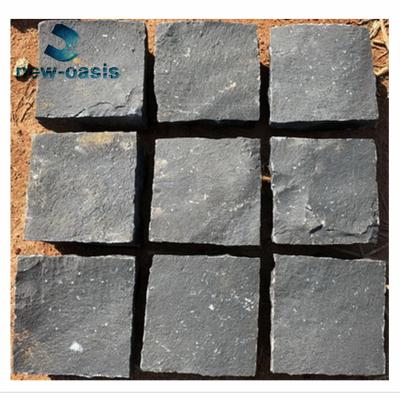 China All sides natural split black basalt for sale