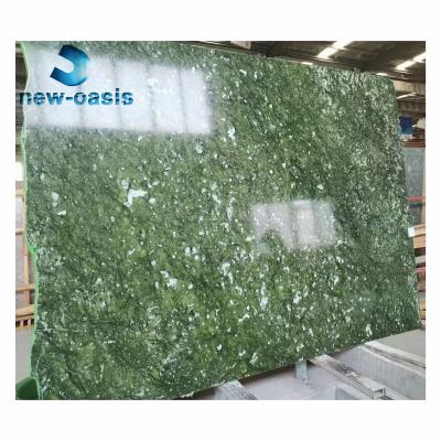 China Ming green marble gangsaw slab en venta