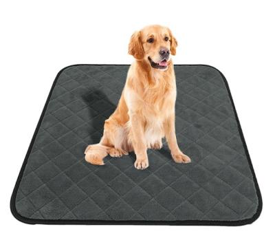 China Instantly Washable Coral Fleece Pet Pee Pads Absorbent And Washable, Waterproof Pads For Dogs for sale