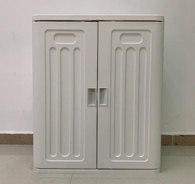 China New White Easily Gathered Garden Storage Cabinet for sale