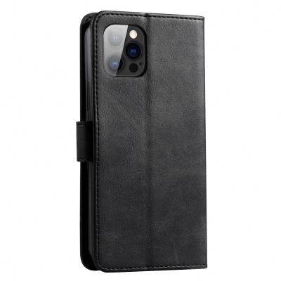 China Shockproof Mobile Phone Accessories Cases for iPhone13 pro Max Leather Flip Wallet Case with Card Caver Plug for iPhone 12 mini for sale