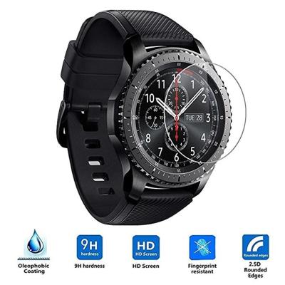 China Protector ultra fino de la pantalla del vidrio de reloj para la prueba 9H del rasguño del engranaje S3 de Samsung en venta