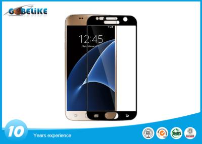 Chine protecteur d'écran du verre trempé 2.5D coloré par cadre pour la couverture totale de Samsung S7 à vendre