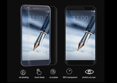 China Lyophobic Lg K10 Screen Protector , HD Transparent Durable Screen Protector for sale