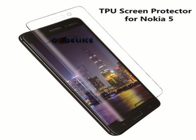 China Alta adsorción electrostática transparente del protector 4H de la pantalla de TPU Nokia 5 en venta