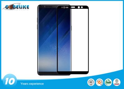 China Anti - Fingerprint Galaxy Note 8 Screen Protector , Curved Samsung Tempered Glass for sale