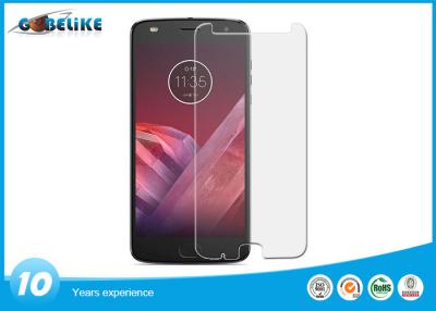 China Matte Glass Moto Z2 Play Screen Guard , 2.5 D Anti Glare Screen Protector for sale