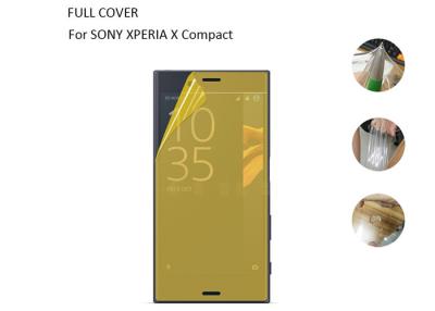 China Oil Resistant Clear TPU Screen Protector Film For Sony Xperia X Compact Shockproof for sale