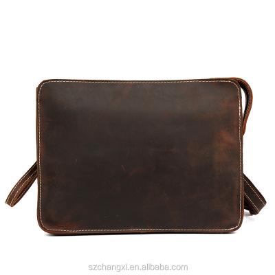 China Eco - Friendly Luxury Genuine Leather Bag Men Shoulder Bag for sale