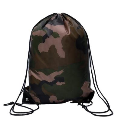 China Wholesale Custom Printed Waterproof Drawstring Backpacks for sale