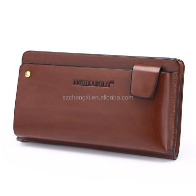 China Card Wallet 2018 New Products Fresh Men Genuine Leather Wallet for sale