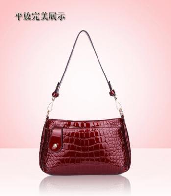 China High-grade Fashion Style Fashion Bag Magnet Closure European Full-grain Leather Women's Bag for sale