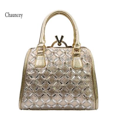 China High Quality Woman Clutch Evening Clutch Bags Leather Women Bags Gold Lady Handbag for sale