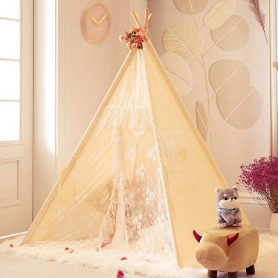 China Breathable CE Certifications Risk Baby Play Tent Safari Dog Cat Small Animal Teepee Bed Tent House Camping Room Baby Play Tent for sale