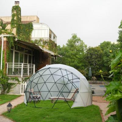 China Diameter 2.4 TPU Modern Hot Outdoor Bubble Advertising Inflatable Clear Dome Air Tent Amazon Dome Air Tent Glamping Tent for sale