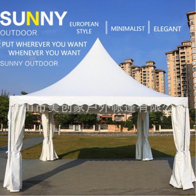 China 2021 Metal Hot Selling Easy Installation 650g PVC Coated Outdoor Backyard Wedding Party Events Advertising Gazebo 3*3m Car Tent Garage for sale