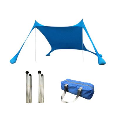 China 2021 new 2.1*2.1*1.6m designed elastic fabric convenient and durable luxury camping tents and camping gear A04M for sale