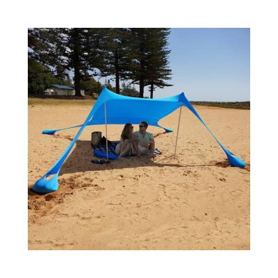 China Wholesale Price 3*3*2m Large Elastic Fabric Camping Tent Camping Tent Practical Professional Folding A04L for sale