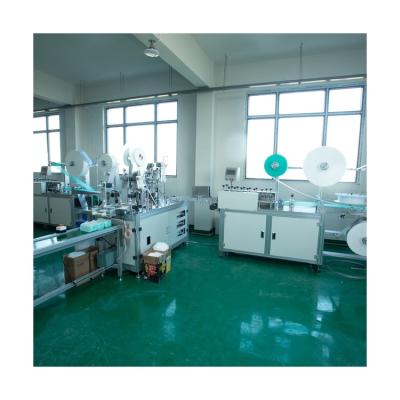 China Factory Full Automatic High Speed ​​Disposable Face Mask Making Machine Production Line (1 Body+1 Earloop) for sale