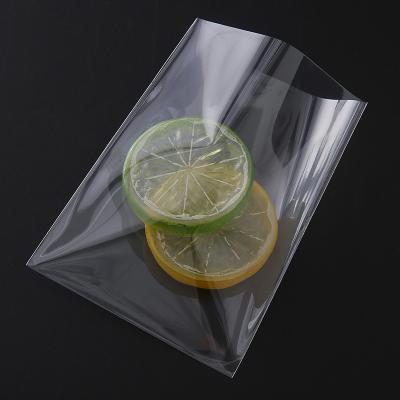 China Customized Logo Clear Polybag Opp Plastic Disposable Disposable Plastic Opp Gift Flat Bags for sale