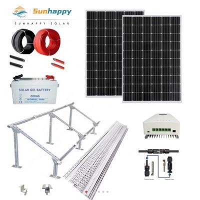 China Home : China supplier wholesale solar panel for rv 10kw with battery bank off grid off grid solar power system for sale