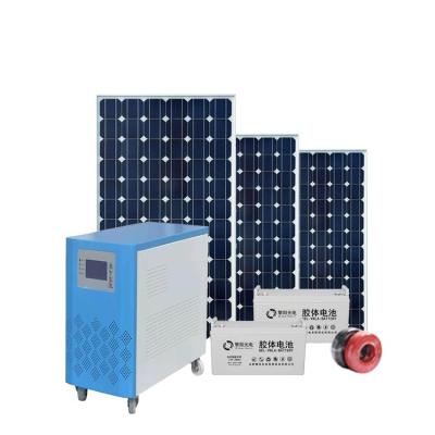 China Home : China Manufacturer New Product of 10 KW Household Solar Panel With Lithium Battery Solar Power System for sale