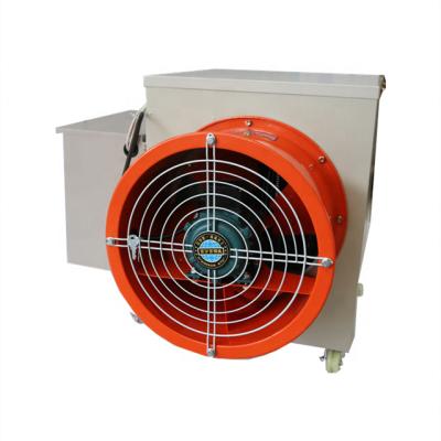 China Electric Heating System Greenhouse Hot Air Heater Dingke for sale