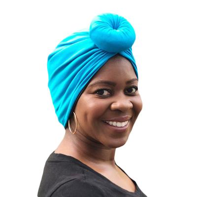 China Decorate New LBV Donut Wrap Headwrap African Headwrap Wholesale African Head Turban Head Turban For Ladies Women for sale