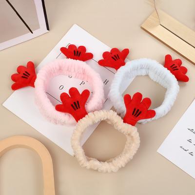 China Daily Use LBV Cute Cute Designed Elastic Spa Knot Girl Makeup Embroidered Logo Cute Women Daily Use Bow Custom Headbands For for sale