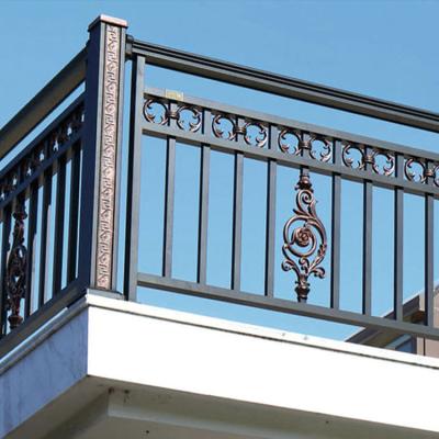 China Customized Easily Assembled High Quality Horizontal Aluminum Yard Decorative Entrance Fence for sale