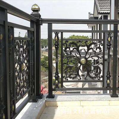 China Easily assembled many colors popular aluminum deck railing belcony safety railings for sale