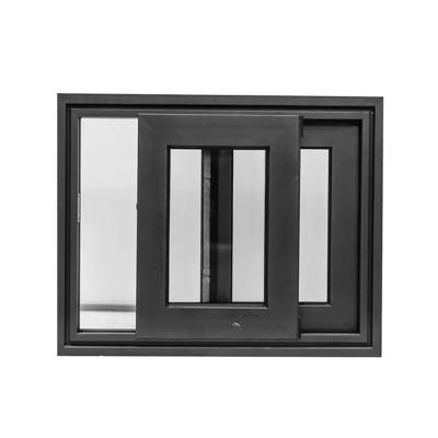 China Modern Graphic Design Thermal Aluminum House Cut Cheap Price Of Aluminum Sliding Window for sale