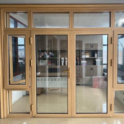 China Aluminum thermal swing breakcasement window for sale