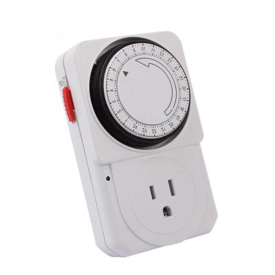 China Timer Switch/Multifunctional Hydroponics 24 Hours Electric Timer Timer Socket Mechanical Manual Timer Switch for sale