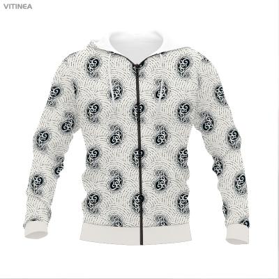 China Wholesale Unisex Anti-wrinkle 3D Print Paisley Pattern Floral Zipper Casual Hoodie Pullover Hooded Jacket P1ockets Z for sale