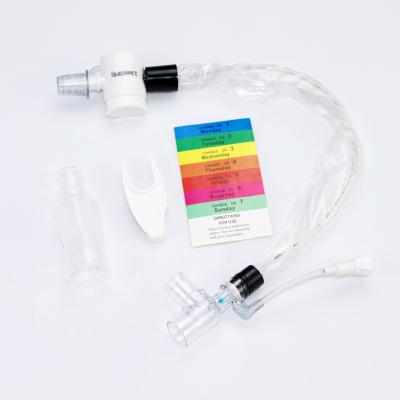 China CSS original design with blue soft tip all models of simple design closed suction system 24H closed suction catheter for sale