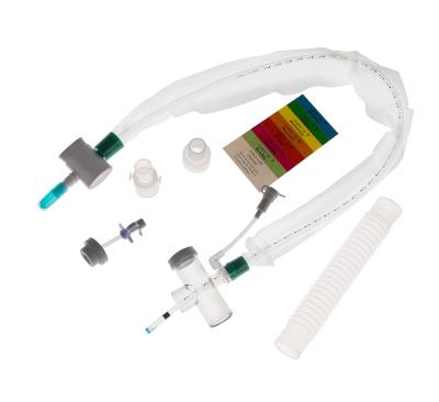 China CSS Original Design With Tip MCREAT Blue Soft Hot Disposable 24H Sales Closed Suction System Medical Consumables T--Closed Piece Suction Catheter for sale