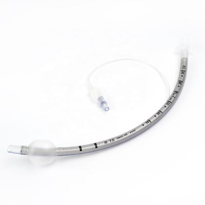 China Soft tip and murphy eye top selling good quality one time use reinforced endotracheal tube for room AND anesthesia tube for sale