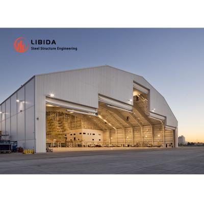 China LIBIDA Low Cost Long Span Economical Workshop Warehouse Buildings Design Easy Build Steel Structure Prefab Shed for sale