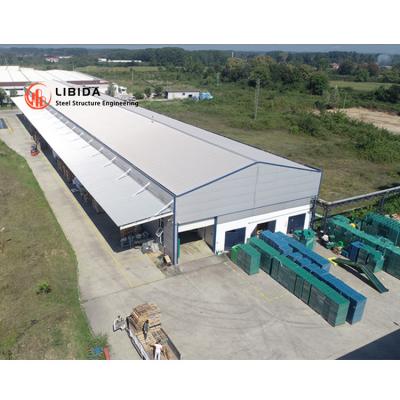 China Low Cost China Steel Structure Industrial Building Prefab Hall Steel Structure Warehouse For Factory Building for sale