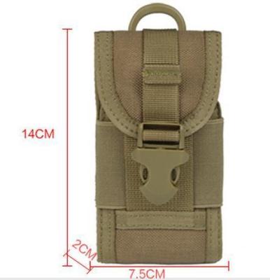 China New Design Water Proof Pocket Hold Belt Mini EDC Tactical Bag Tools Molle Pack Hunting Phone Bag for sale