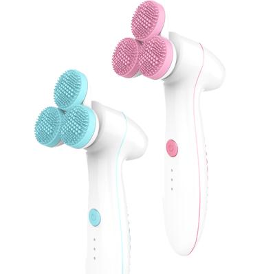 China Skin Care Silicone Electric Face Massage DEEP CLEANING Cleaner Brush for sale