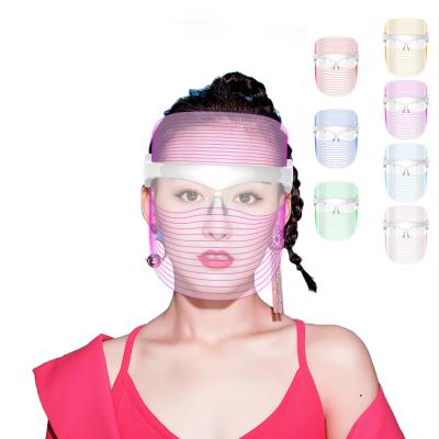 China Skin Rejuvenation 7 Color Led Therapy Facial Light Mask for sale