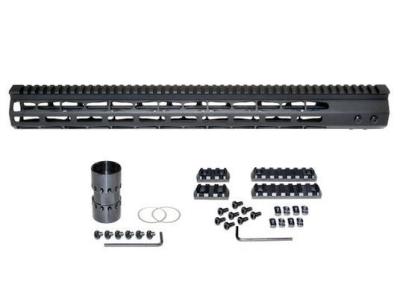 China Super Lightweight Super Light Presma M-LOK Handguard Free Float with Full Top Rail for AR-15 .223/5.56, 19