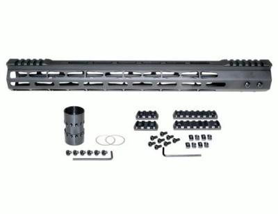 China Super Lightweight Super Light Presma M-LOK Handguard Free Float with Partial Top Rail for DPMS LR .308 Low Profile, 17