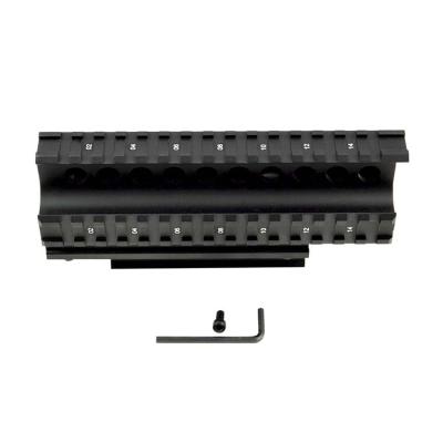 China Aluminum Alloy 6061-T6 Handguard, AK47 Yugo 70 2 Piece Duct Cover Rail Accessory Mount, 54 Standard Picatinny Accessory Slots for sale