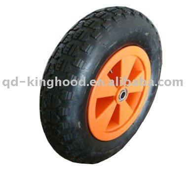 China Large Pneumatic Wheel 16