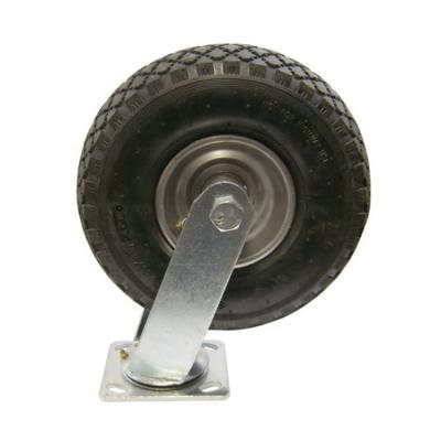 China 10 Inch 3.00-4 Heavy Duty Rubber Industrial Caster Wheels Swive for sale