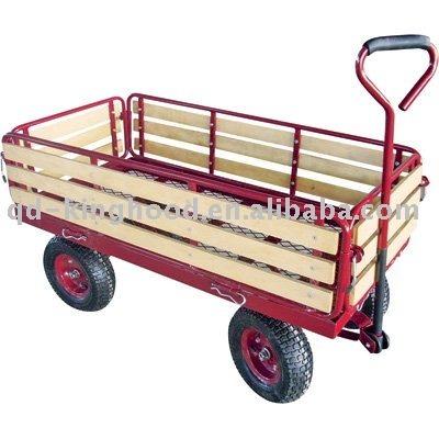 China Wood-Sided Yard Cart, Garden Cart 13