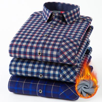 China QUICK DRY Casual Shirt Men's Flannel Plaid Shirt Printed Casual Shirts for sale